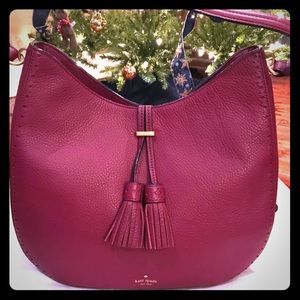 Kate Spade ♠️ Large Leather Shoulder Bag NWOT